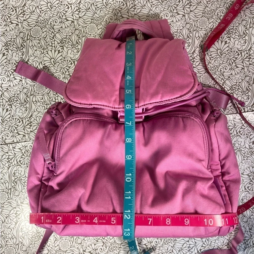Vera Bradley Drawstring Pink Backpack